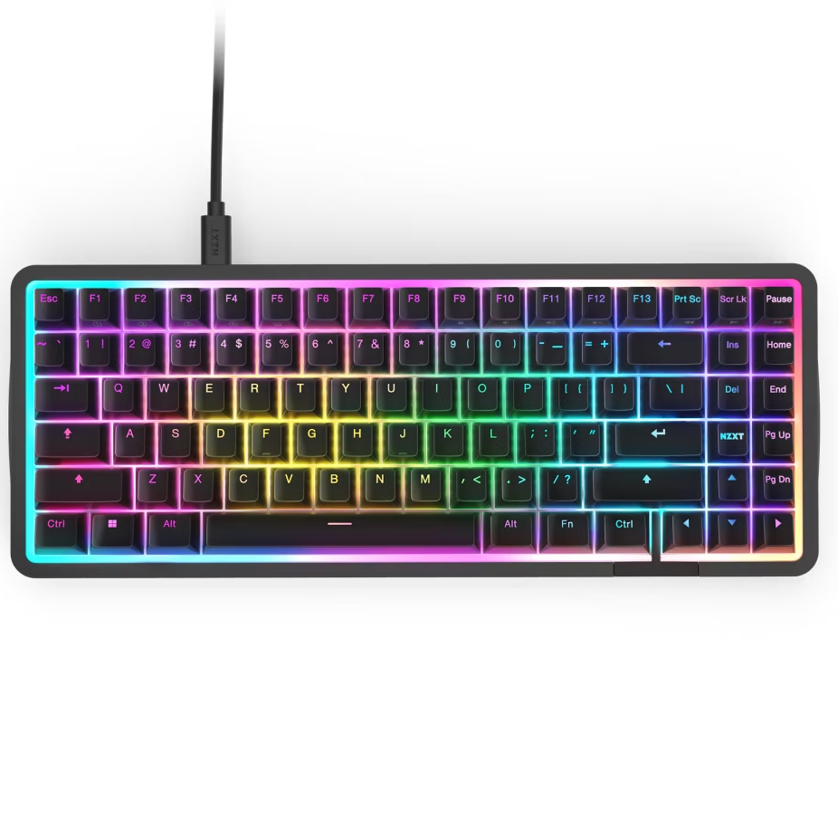 NZXT Plank Gaming Keyboard - Black
